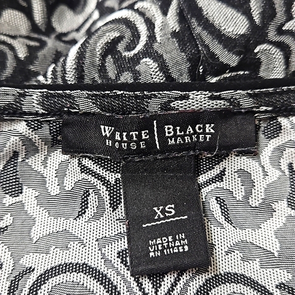 White House Black Market Jaquard Tank CorpCore OfficeSiren Boardroom - Picture 3 of 5